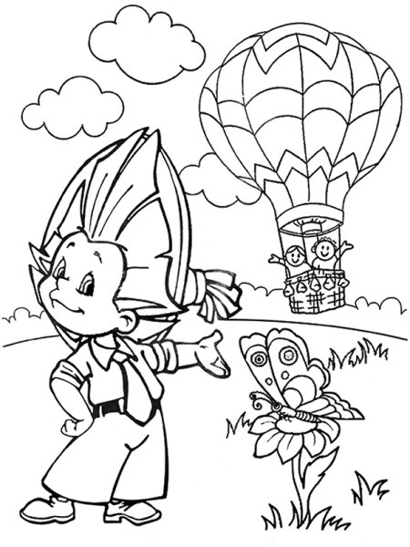 Незнайка карандашом