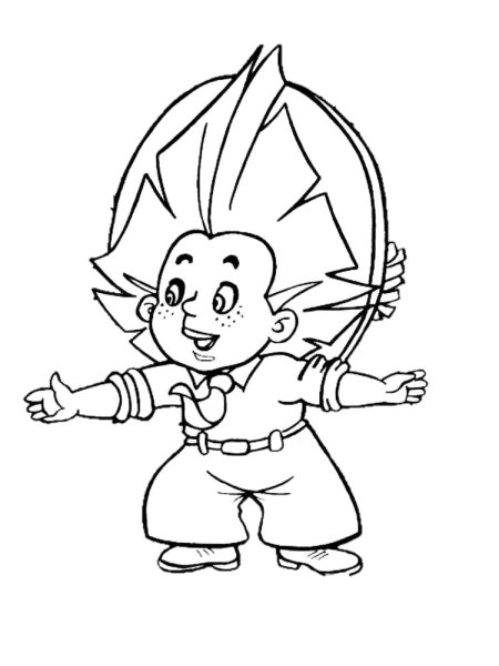 Незнайка и Гунька раскраска