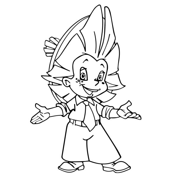 Незнайка карандашом