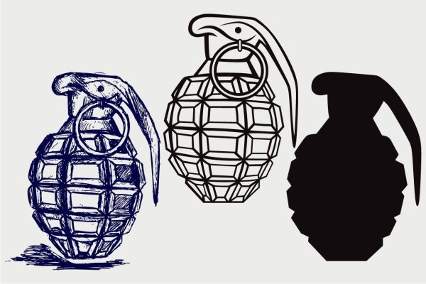 Тату граната эскиз