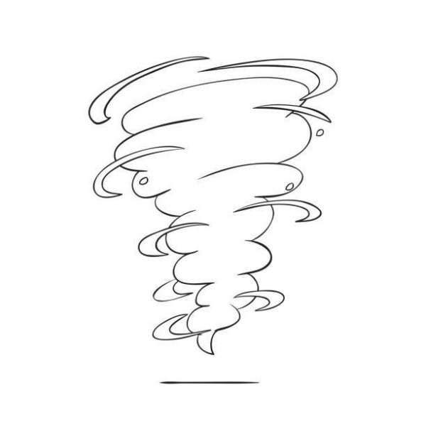 Рисование Торнадо