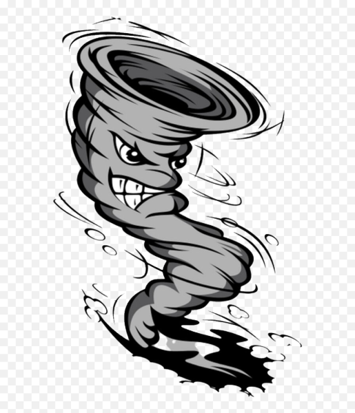 Простой рисунок Торнадо