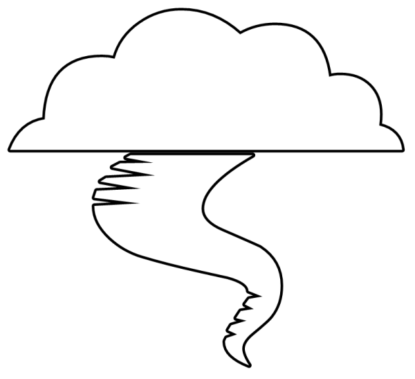 Торнадо рисунок