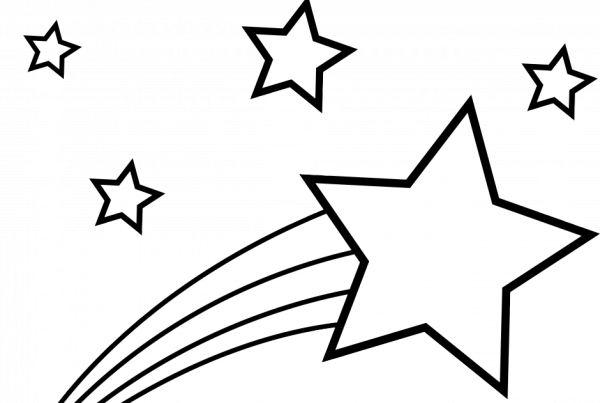 Раскраска Звездочка