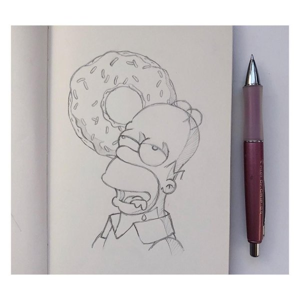 Рисунки для блокнота