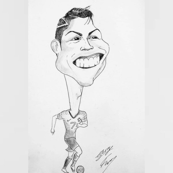 Дружеский шарж для детей