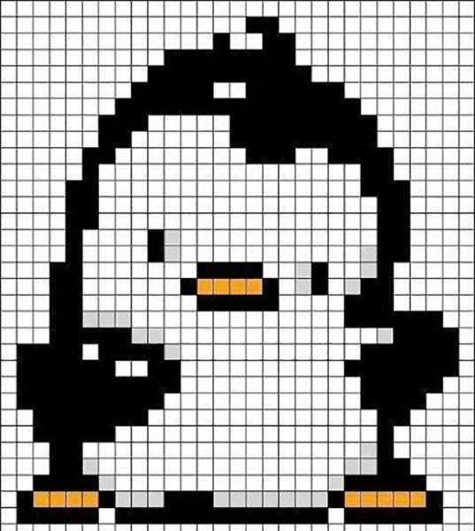 Рисунки по клеточкам схемы