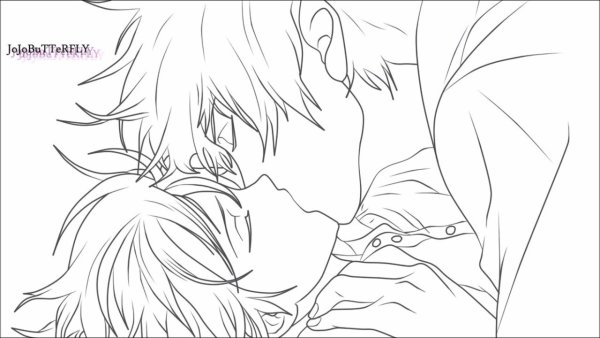 Рисунки для срисовки яой