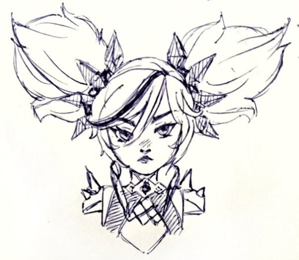 Геншин для срисовки