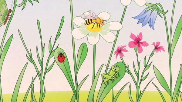 Нарисовать луг