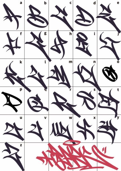 Шрифты для тегов Хэндистайл