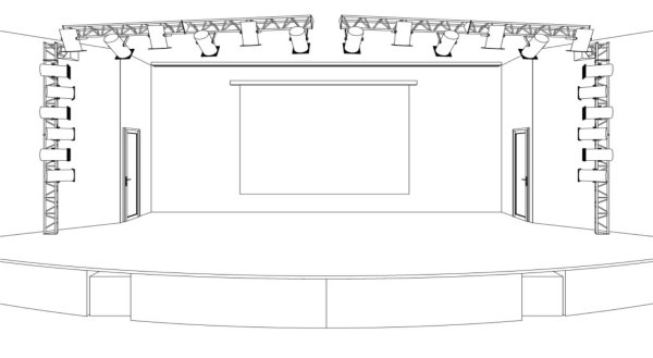 Раскраска на арене цирка