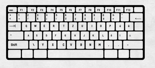 Клавиатура без фона