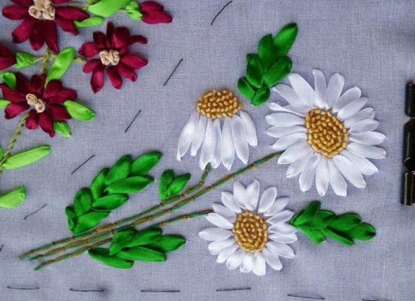 Вышивка енота для начинающих