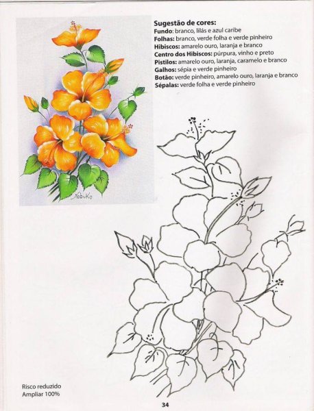 Вышивка лентами схемы