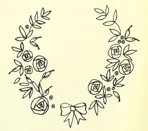 Вышивка лентами схемы