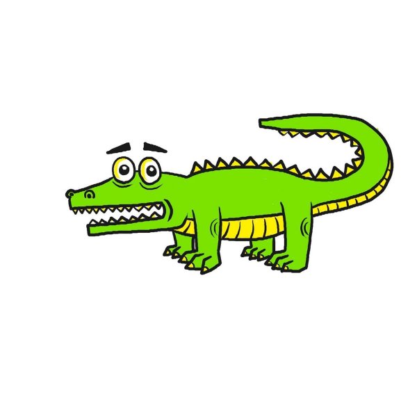 Как нарисовать крокодила