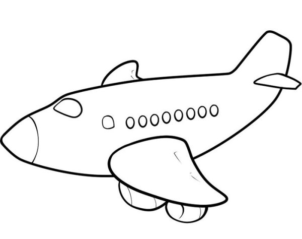 Рисование самолет