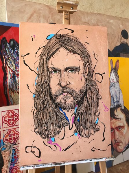 Портрет Егора Летова