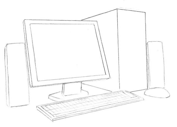 Раскраска компьютер