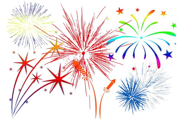 Салют картинка для детей