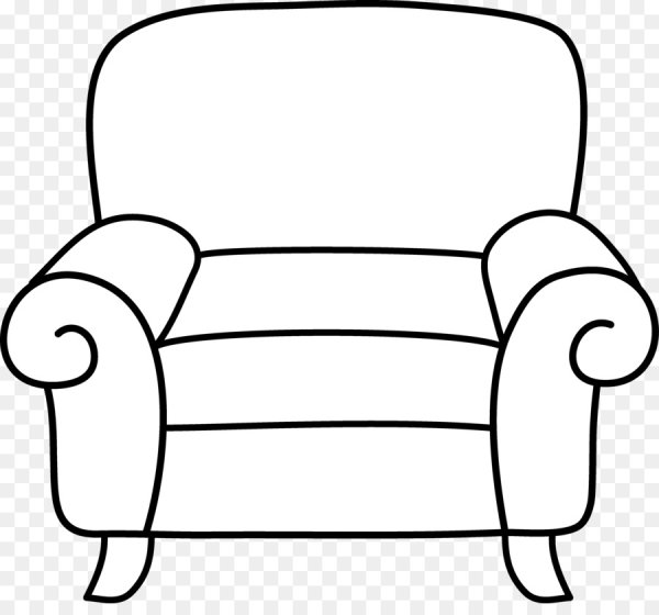 Кресло раскраска для детей