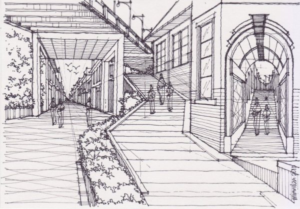 Перспектива рисунок