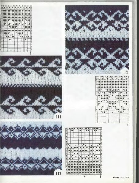 Жаккард Фэйр Айл схемы