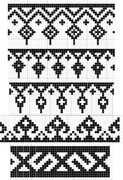 Жаккардовые узоры