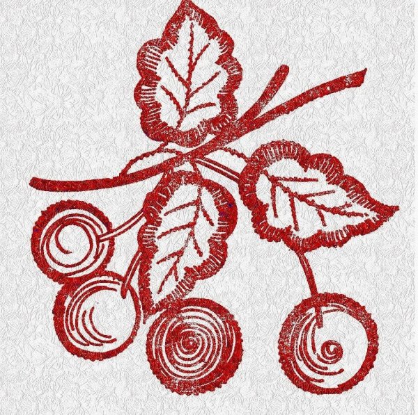 Вышивка стебельчатым швом