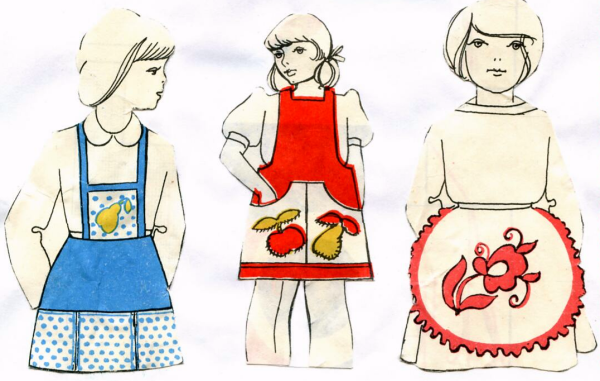 Эскиз фартука для кухни