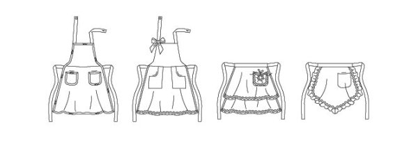 Эскиз фартука