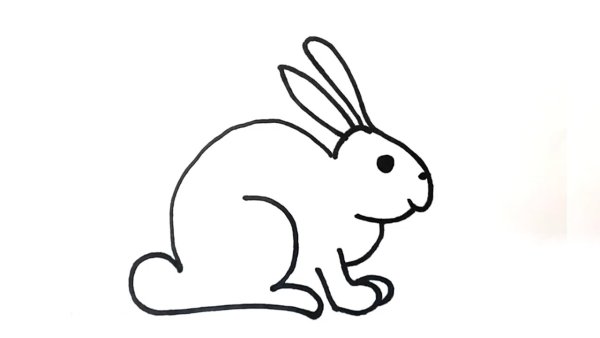 Кролик рисунок