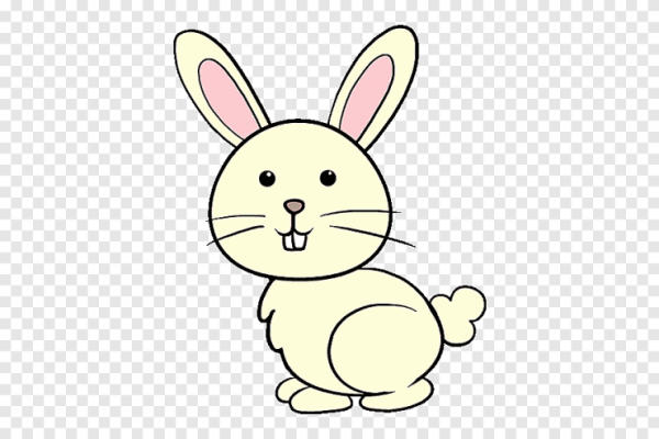 Нарисовать пасхального кролика