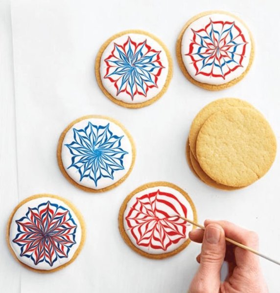 Узоры на пряниках