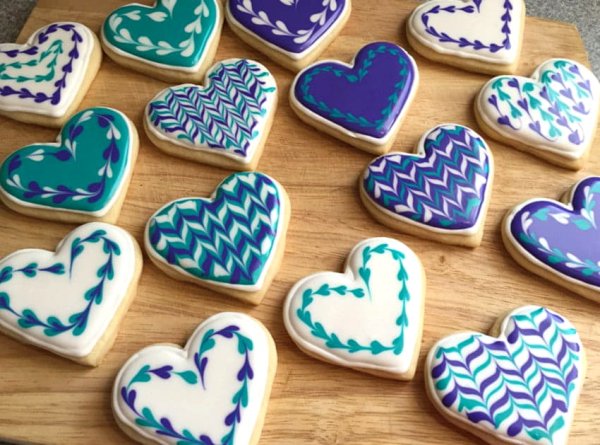 Узоры на пряниках