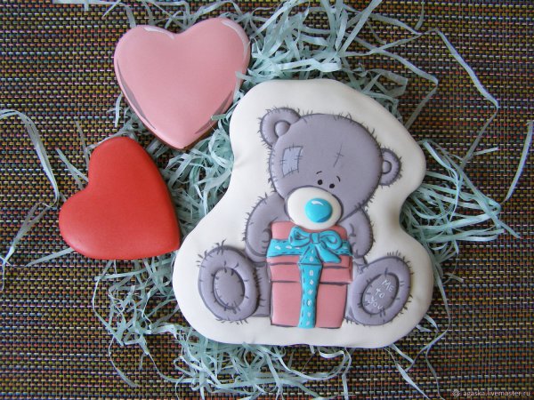 Роспись пряников айсингом на 8 марта