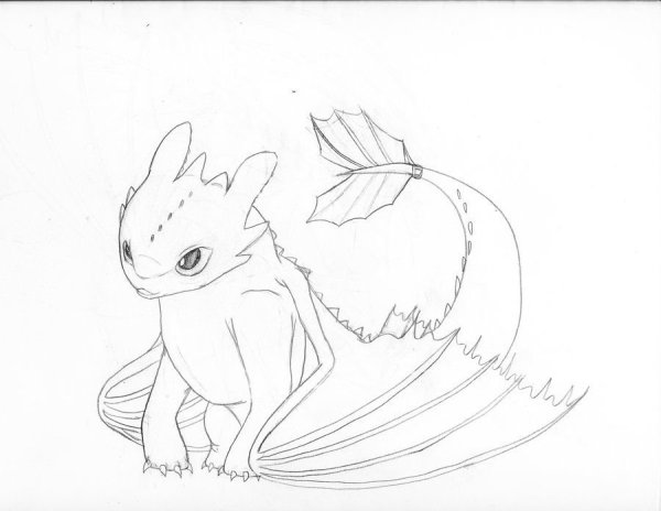 Беззубик для срисовки голова