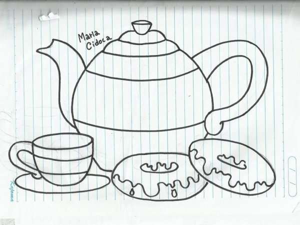 Трафареты для витража море