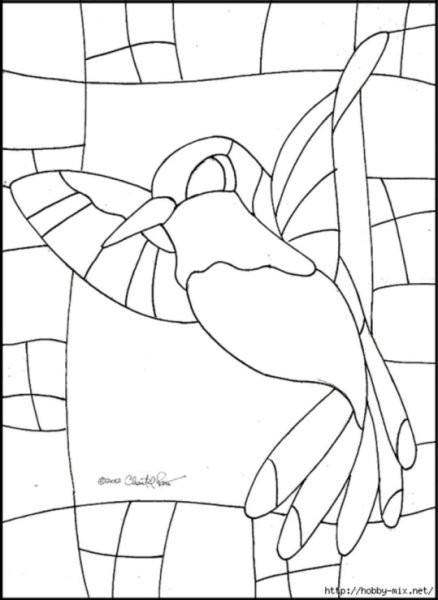 Эскис ветрожа на бумагу