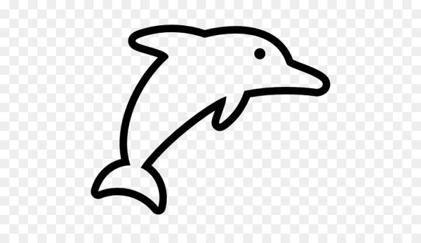 Раскраска Дельфин