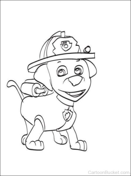 Трекер нарисовать Щенячий патруль