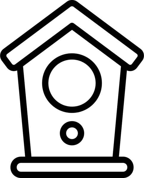 Рисование скворечник