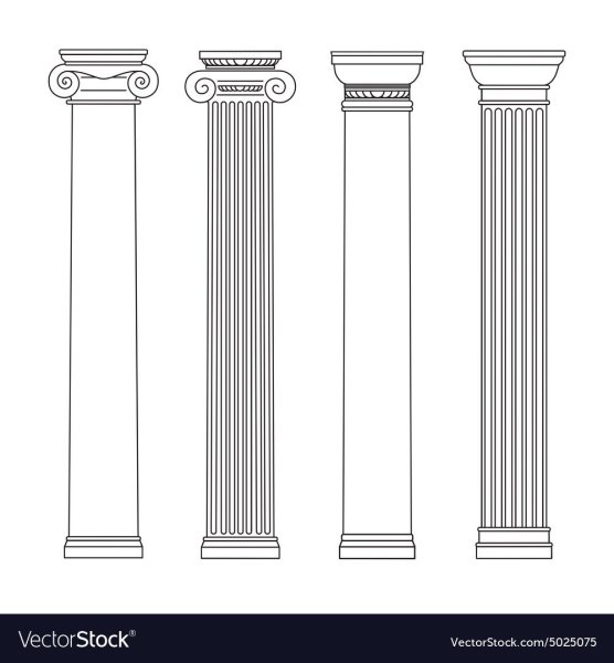 Колонна рисунок