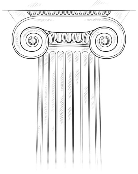 Капитель Ионического ордера