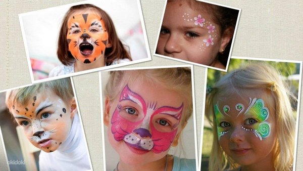 Аквагрим пошагово