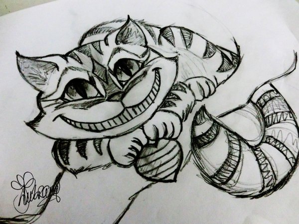 Чеширский кот из Алисы в стране чудес