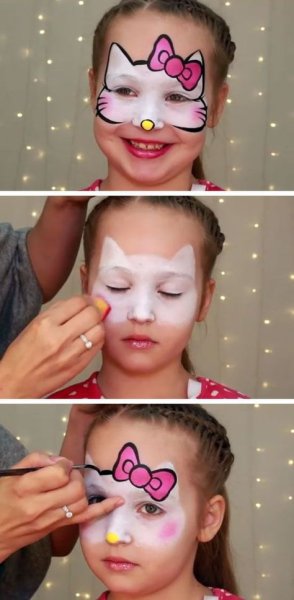 Аквагрим для девочек