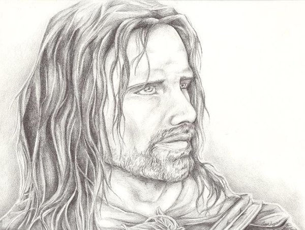 Арагорн из Властелина колец скетч