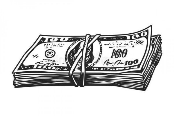 Пачка купюр рисунок